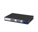 سوئیچ ۱۶ پورت POE HRUI مدل HR900-AF-1621GS-300