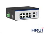 سوئیچ شبکه صنعتی POE HURI مدل  HR600-AFGM-82S - تصویر 2