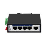 سوئیچ شبکه صنعتی POE HURI مدل HRUI HR500-AF-41