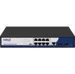 سوییچ شبکه مدیریتی HRUI POE مدل HR-AFGM-82NS