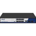 سوییچ شبکه مدیریتی HRUI POE مدل HR-AFGM-82NS