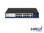 سوئیچ ۱۶ پورت PoE HRUI مدل HR902-AF-162G-300