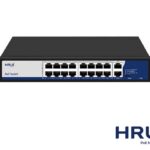 سوئیچ ۱۶ پورت  PoE HRUI مدل HR902-AF-162G-300