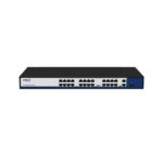 سوئیچ ۲۴پورت PoE HRUI مدل HR901-AF-2421GS-400
