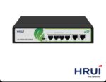 سوئیچ ۴پورت PoE HRUI مدل HR902-AF-42N سری Low Watt