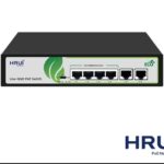 سوئیچ ۴پورت PoE HRUI مدل HR902-AF-42N سری Low Watt