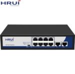 سوئیچ ۸پورت PoE HRUI مدل HR900-AF-82GN - تصویر 2
