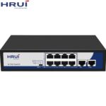 سوئیچ ۸پورت PoE HRUI مدل  HR900-AF-82GN