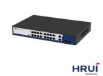 سوئیچ16 پورت PoE HRUI مدل HR900-AFG-1622S-300 - تصویر 2