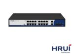 سوئیچ16 پورت PoE HRUI مدل HR900-AFG-1622S-300