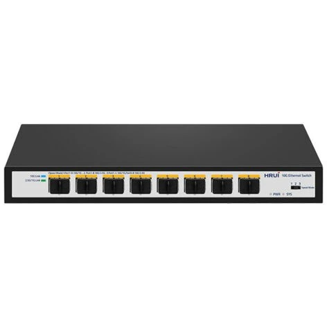 سوئیچ فیبر نوری HRUI مدل HR-SWTG1C8F