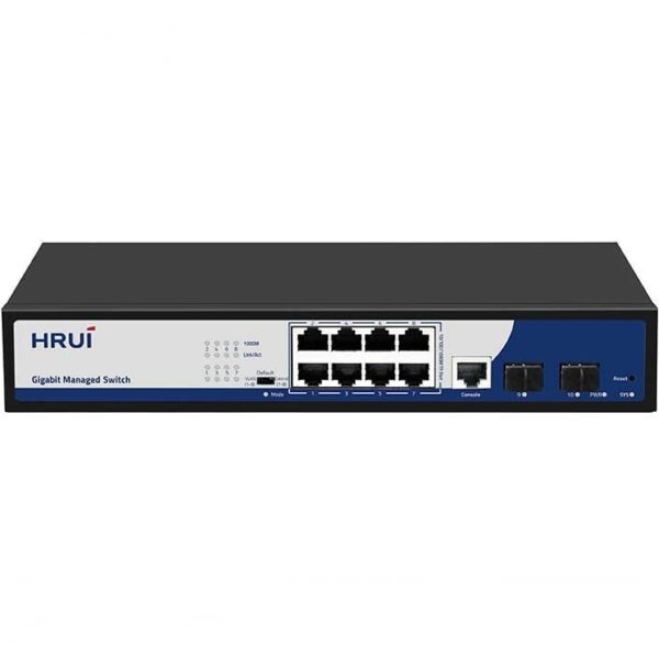سوئیچ شبکه HRUI مدل HR-SWG2082NS
